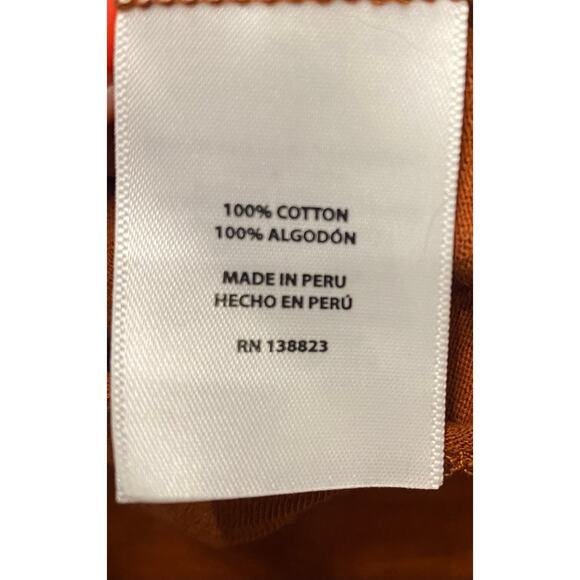 Shyanne Just Add Whiskey Graphic T-Shirt Rust Orange 100% Cotton Women’s Large - Picture 7 of 7